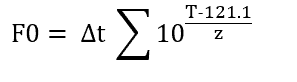 F0 Value Formula
