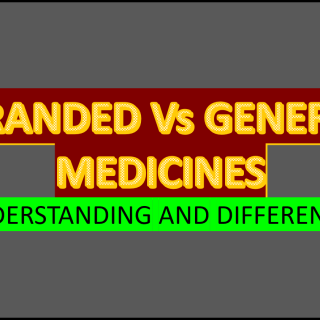 branded Vs generic medicines