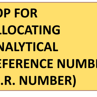 Analytical Reference Number