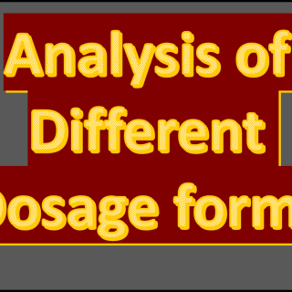 Different Dosage forms