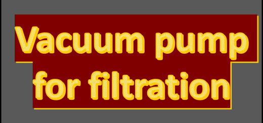 Vacuum pump for filtration